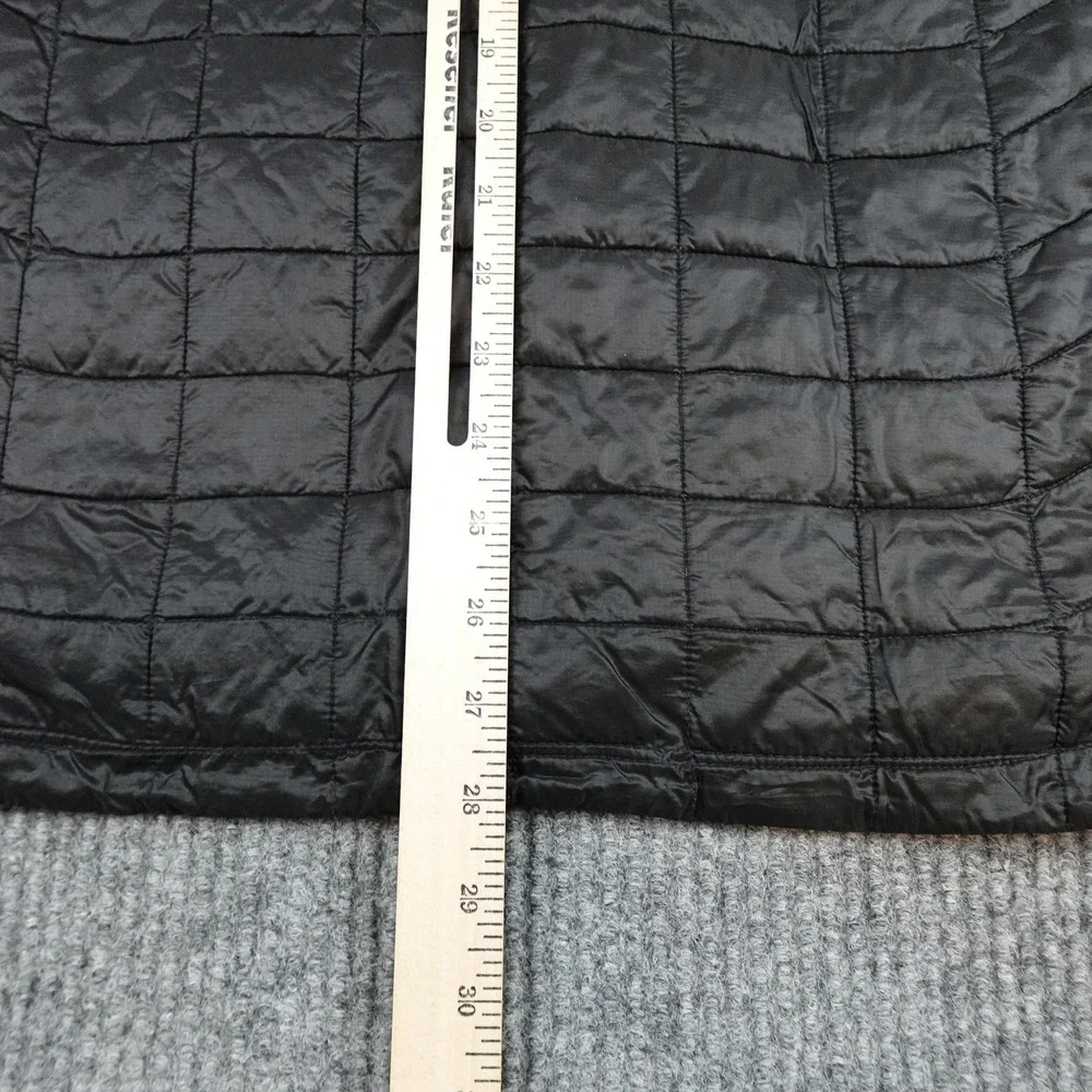 North Face Thermoball Jacket Mens Large Black Quilted Puffer Zip Insulated